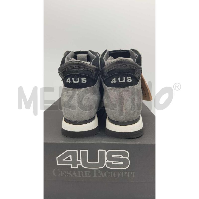 +SCARPE D PACIOTTI CAMOSCIO NERO GRIGIO | Mercatino dell'Usato Putignano 3