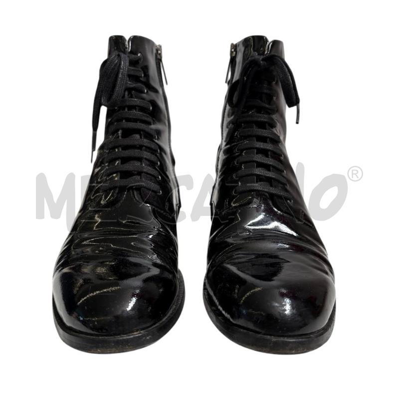 ANFIBI DONNA JIL SANDER NAVY NERO VERNICE | Mercatino dell'Usato Molfetta 3