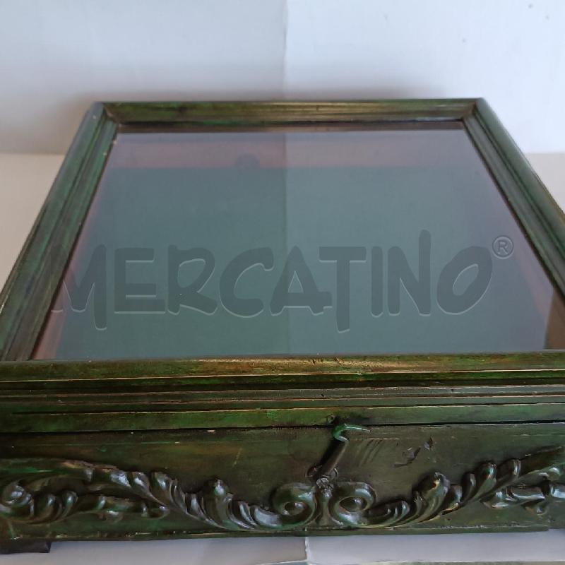 BACHECA LEGNO VERDE D'EPOCA | Mercatino dell'Usato Molfetta 1