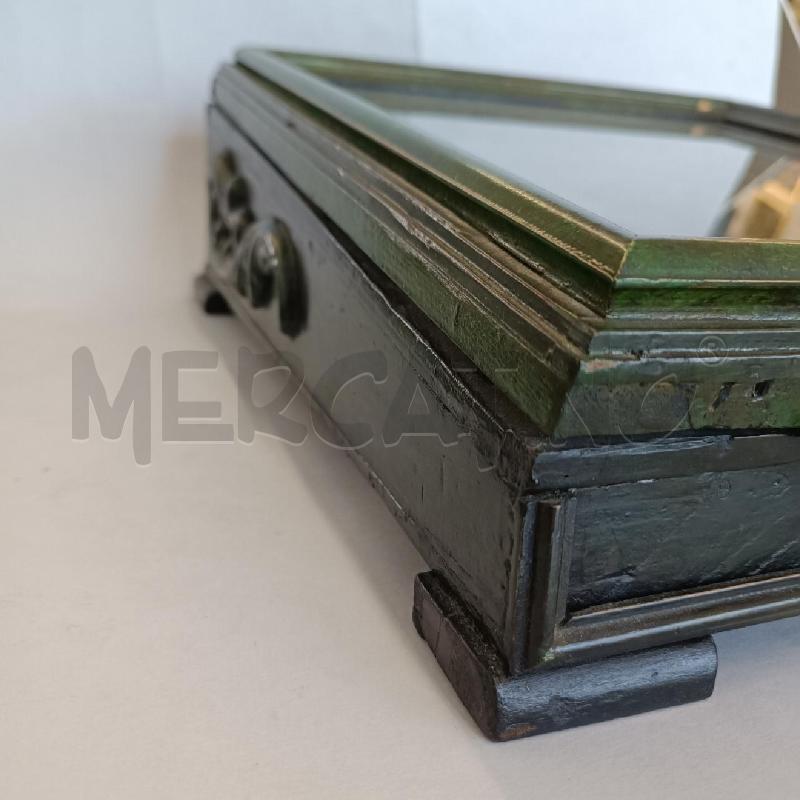 BACHECA LEGNO VERDE D'EPOCA | Mercatino dell'Usato Molfetta 3