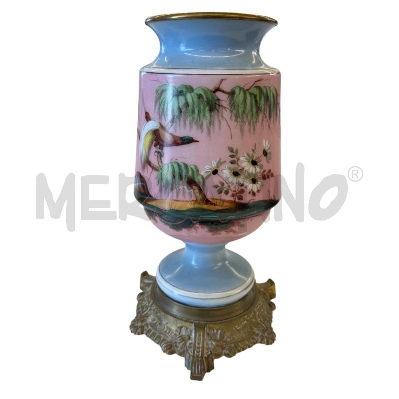 BASE LAMPADA INIZI 900 FAGIANO BASEOTTONE INTERNO DORATO | Mercatino dell'Usato Molfetta 1