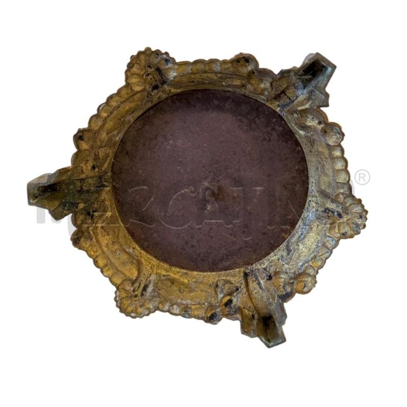 BASE LAMPADA INIZI 900 FAGIANO BASEOTTONE INTERNO DORATO | Mercatino dell'Usato Molfetta 4