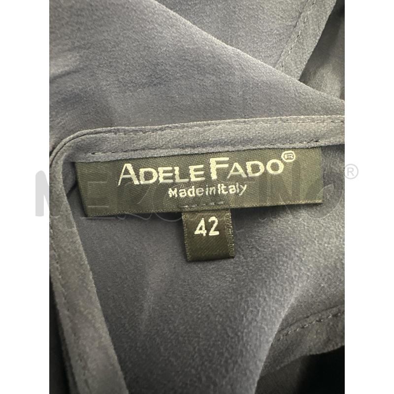BLUSA DONNA ADELE FADO SETA BLU NODO CENTRALE | Mercatino dell'Usato Molfetta 4
