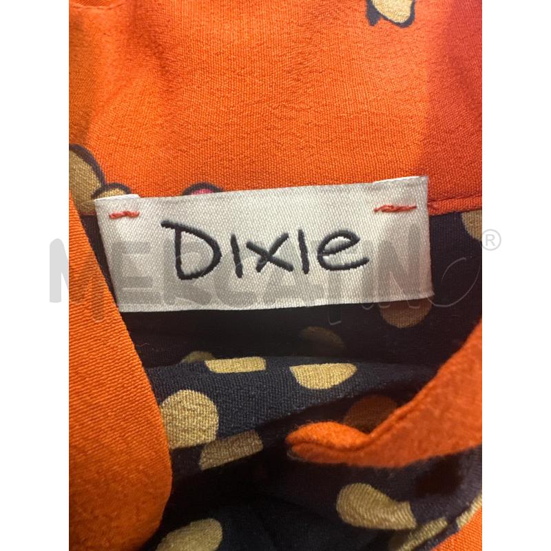 BLUSA DONNA DIXIE ARANCIO FANTASIA FOCHE BEIGE | Mercatino dell'Usato Molfetta 4