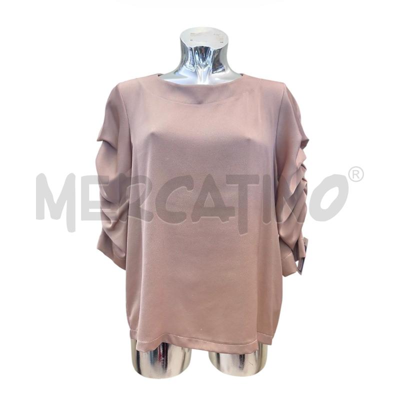 BLUSA DONNA KAOS ROSA ANTICO MANICA PALLONCINO | Mercatino dell'Usato Molfetta 1