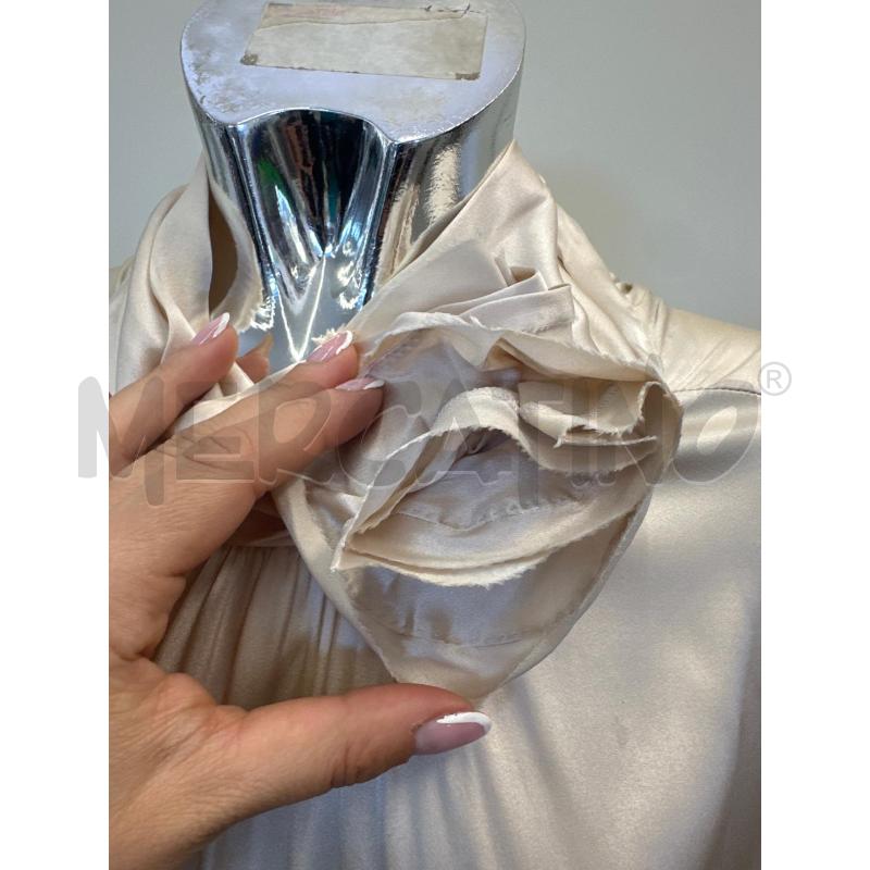 BLUSA DONNA MAURO GRIFONI PANNA COLLO ALTI | Mercatino dell'Usato Molfetta 2