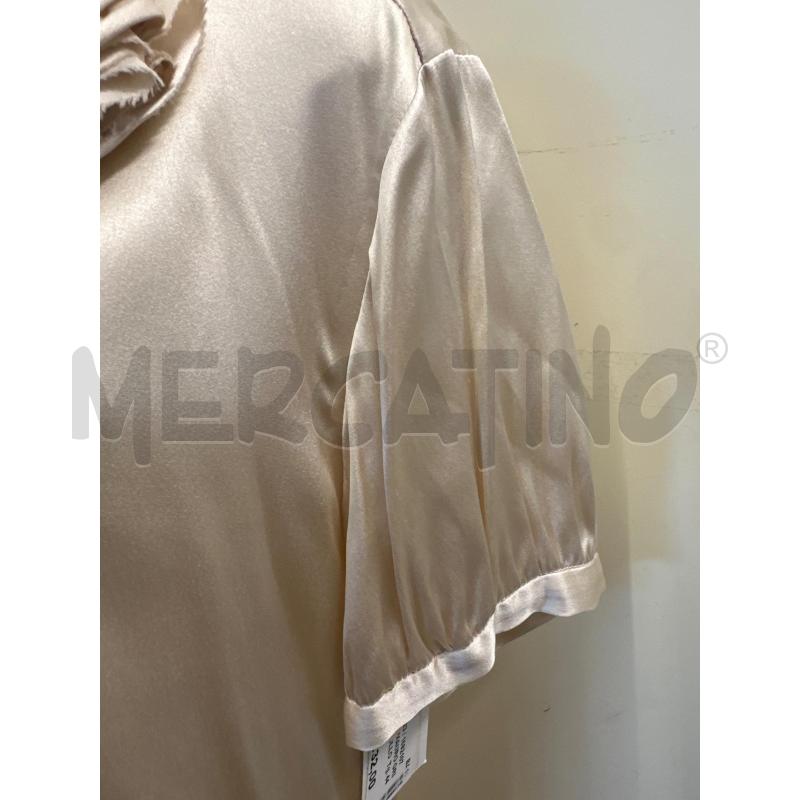 BLUSA DONNA MAURO GRIFONI PANNA COLLO ALTI | Mercatino dell'Usato Molfetta 3
