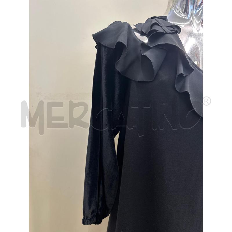 BLUSA DONNA N.21 NERO MANICHE VELLUTO | Mercatino dell'Usato Molfetta 2