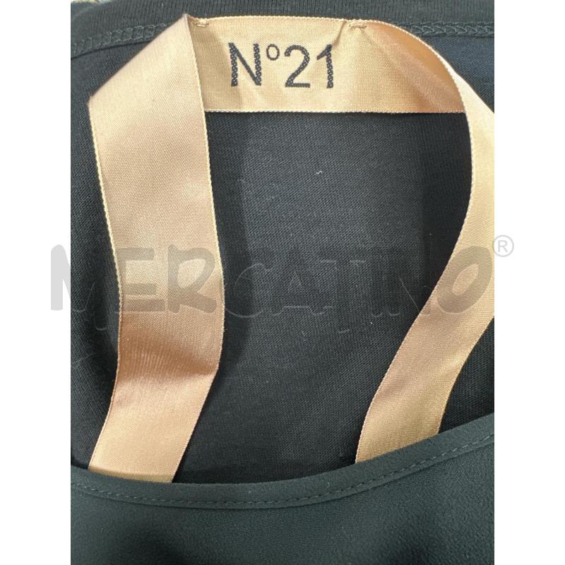 BLUSA DONNA N.21 NERO MANICHE VELLUTO | Mercatino dell'Usato Molfetta 4