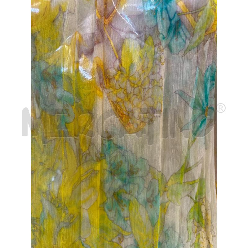 BLUSA DONNA PATRIZIA PEPE SETA FANTASIA GIALLO VERDE | Mercatino dell'Usato Molfetta 2