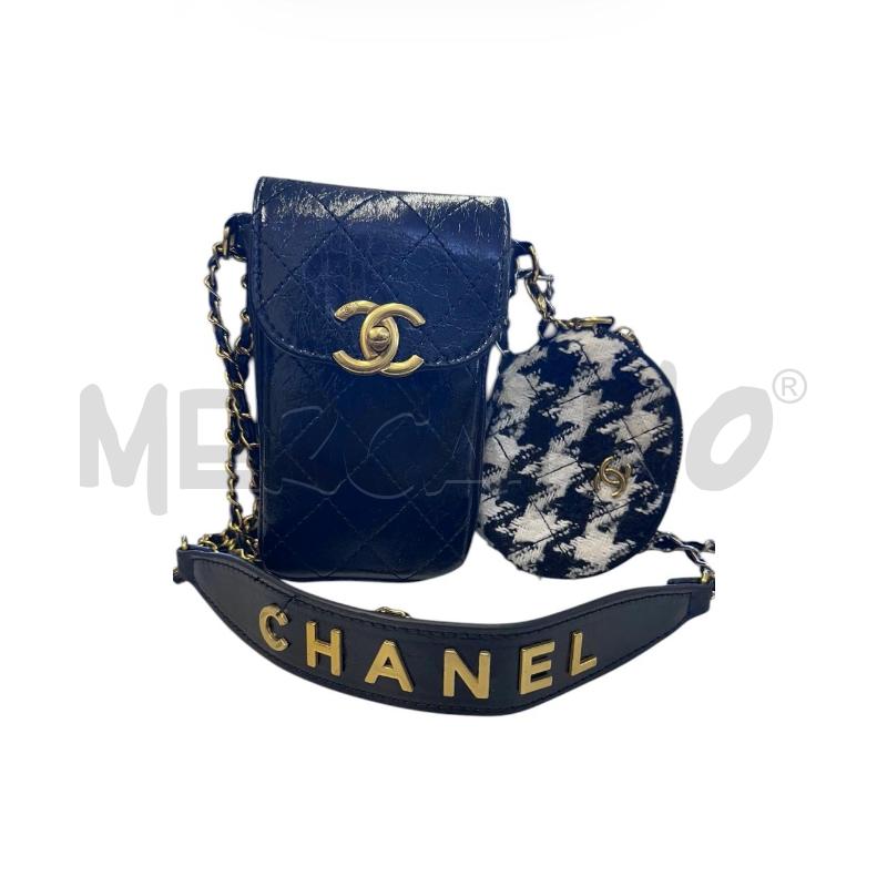 BORSA A TRACOLLA CHANEL MAKEUP NERO MINI TRAPUNTATA  | Mercatino dell'Usato Molfetta 1