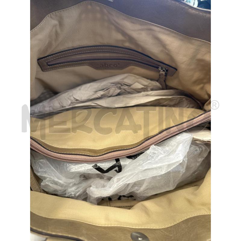 BORSA DONNA ABRO FANGO CANETRATA | Mercatino dell'Usato Molfetta 3