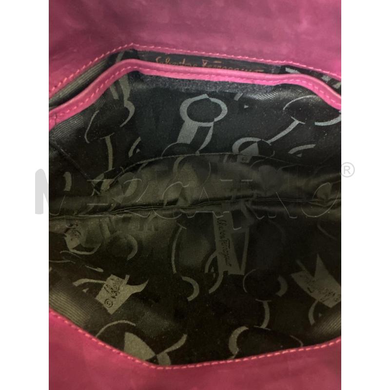 BORSA DONNA FERRAGAMO FUXIA  | Mercatino dell'Usato Molfetta 3