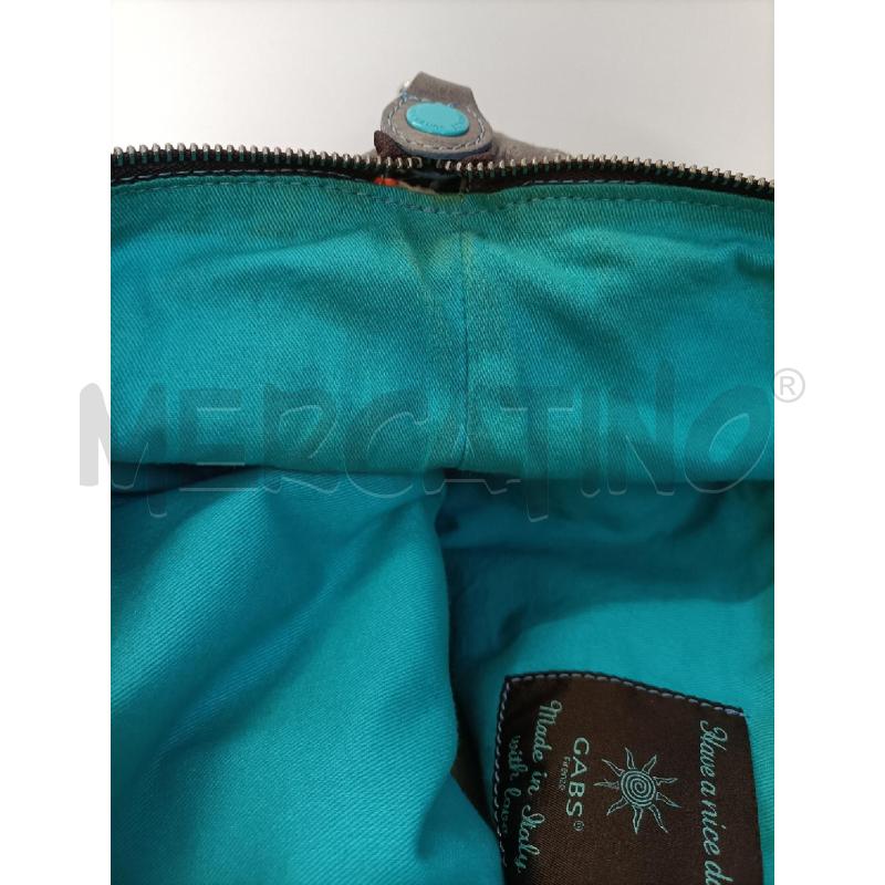BORSA DONNA GABS GRIGIO PRIOFILO FANTASIA | Mercatino dell'Usato Molfetta 4