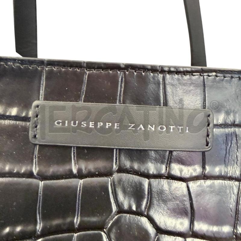 BORSA DONNA GIUSEPPE ZANOTTI TATE BAG  NERO STAMPA COCCO | Mercatino dell'Usato Molfetta 2