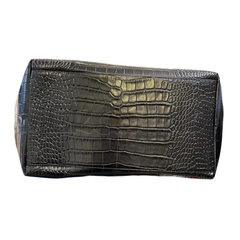 BORSA DONNA GIUSEPPE ZANOTTI TATE BAG  NERO STAMPA COCCO | Mercatino dell'Usato Molfetta 4