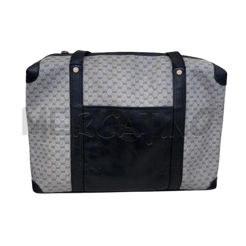 BORSA DONNA GUCCI GRIGIO PROFILO BLU | Mercatino dell'Usato Molfetta 1