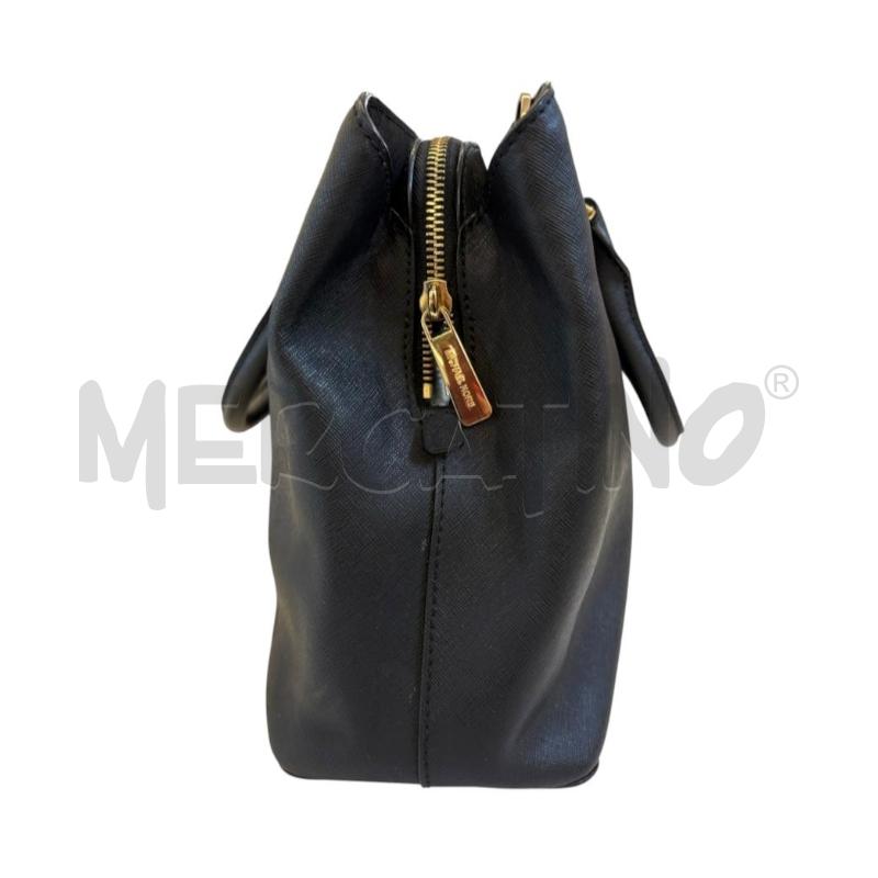 BORSA DONNA MICHAEL KORS NERO CERNIERA DORATA | Mercatino dell'Usato Molfetta 3