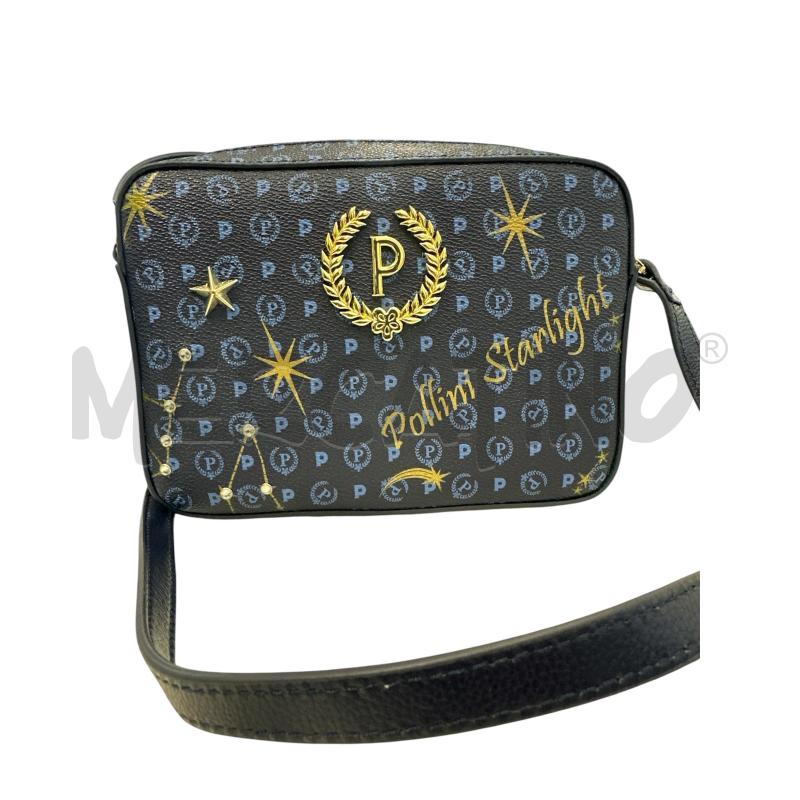 BORSA DONNA POLLINI BLU STELLE | Mercatino dell'Usato Molfetta 1