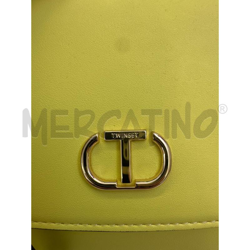 BORSA DONNA TWINSET LIME | Mercatino dell'Usato Molfetta 4