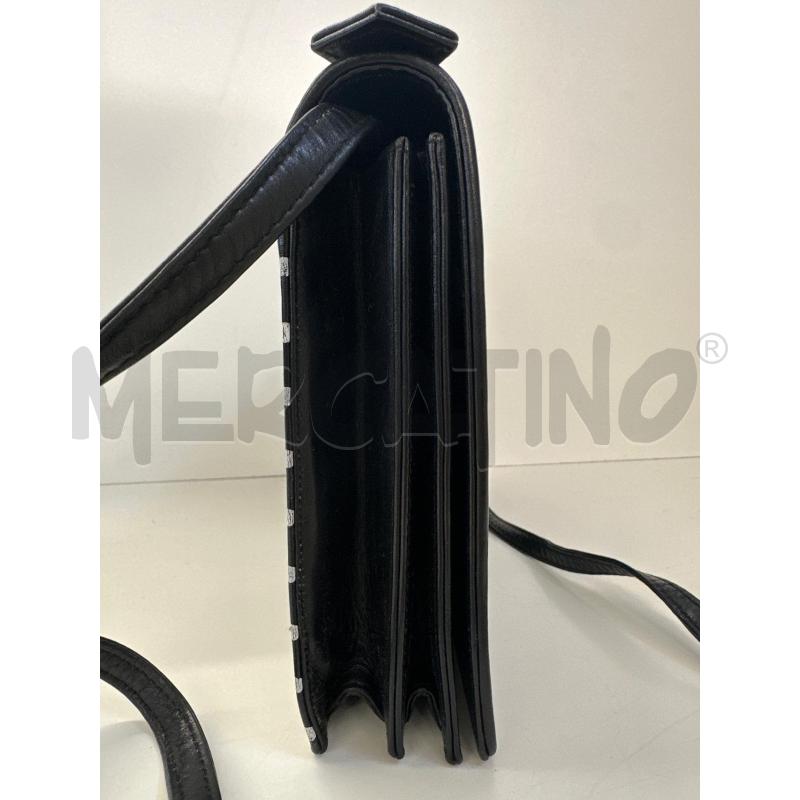 BORSA DONNA VALENTINO GARAVANI NERO POIS BIANCHI | Mercatino dell'Usato Molfetta 2