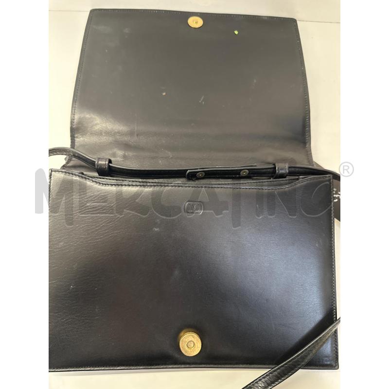 BORSA DONNA VALENTINO GARAVANI NERO POIS BIANCHI | Mercatino dell'Usato Molfetta 4