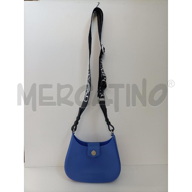 BORSETTA DONNA EMPORIO ARMANI BLU ELETTRICO | Mercatino dell'Usato Molfetta 5