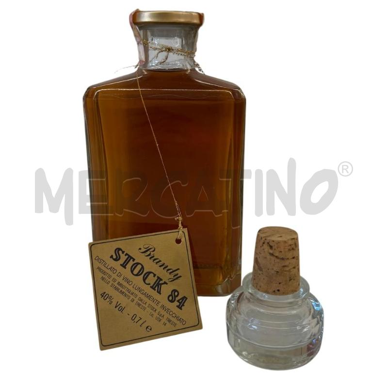BRANDY STOCK 84 BOTTIGLIA RETTANGOLARE  | Mercatino dell'Usato Molfetta 1