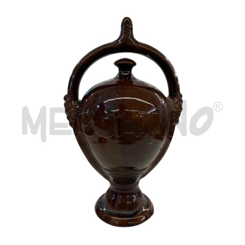 BROCCA MUMMARELLA NAPOLETANA CERAMICA MARRONE LUCIDA  | Mercatino dell'Usato Molfetta 2