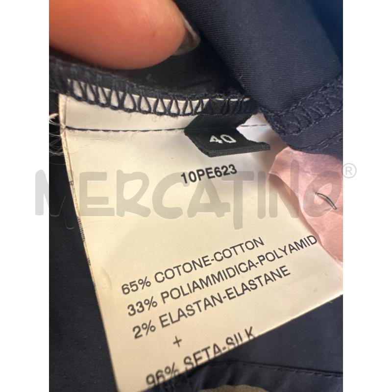 CAMICIA DONNA ATOS LOMBARDINI BLU  | Mercatino dell'Usato Molfetta 5