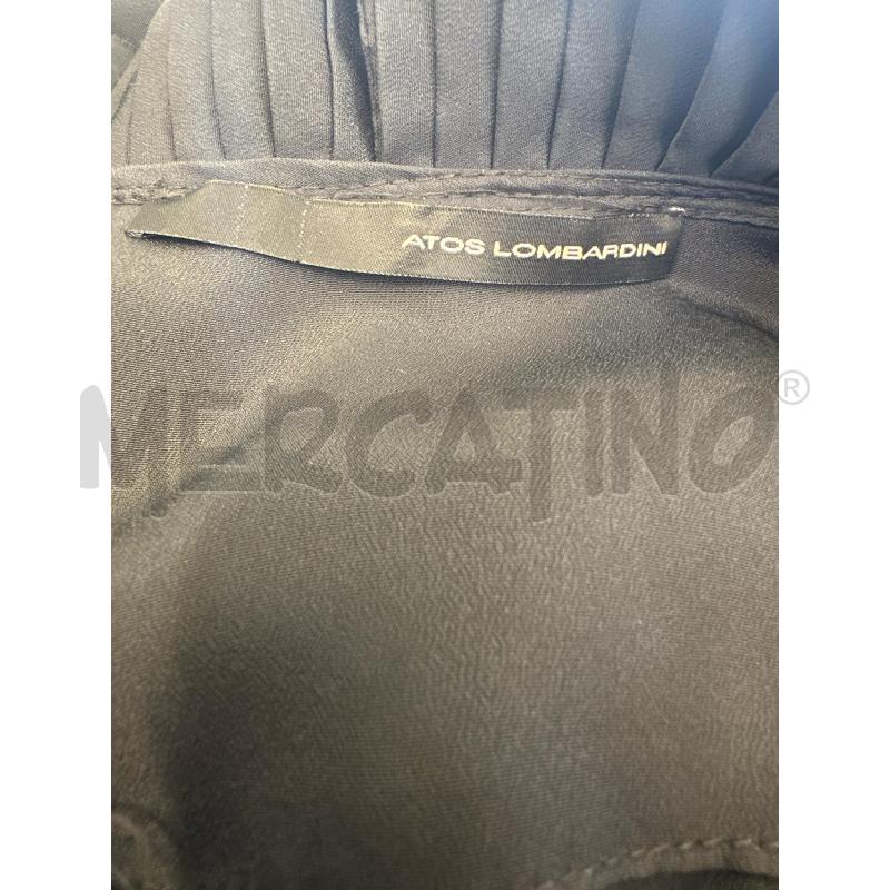 CAMICIA DONNA ATOS LOMBARDINI BLU ROCHES  | Mercatino dell'Usato Molfetta 3