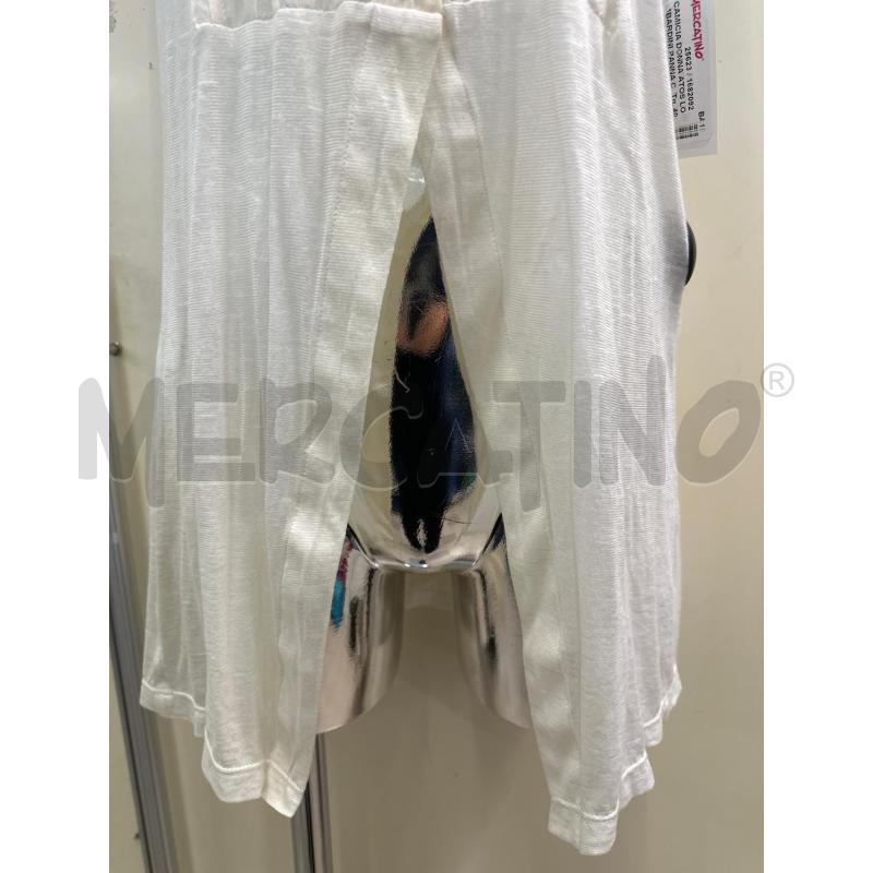 CAMICIA DONNA ATOS LOMBARDINI PANNA COTNE E SETA | Mercatino dell'Usato Molfetta 3