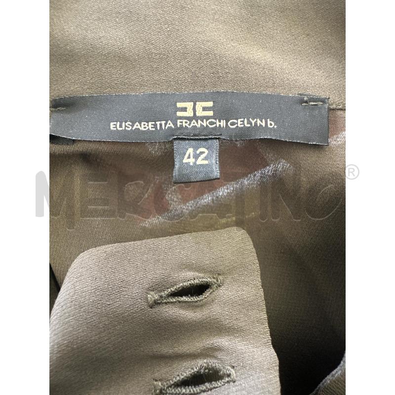 CAMICIA DONNA ELISABETTA FRANCHI VERDE MILITARE  | Mercatino dell'Usato Molfetta 4