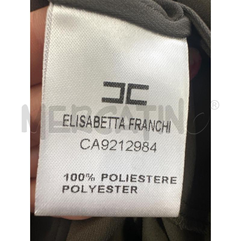 CAMICIA DONNA ELISABETTA FRANCHI VERDE MILITARE  | Mercatino dell'Usato Molfetta 5