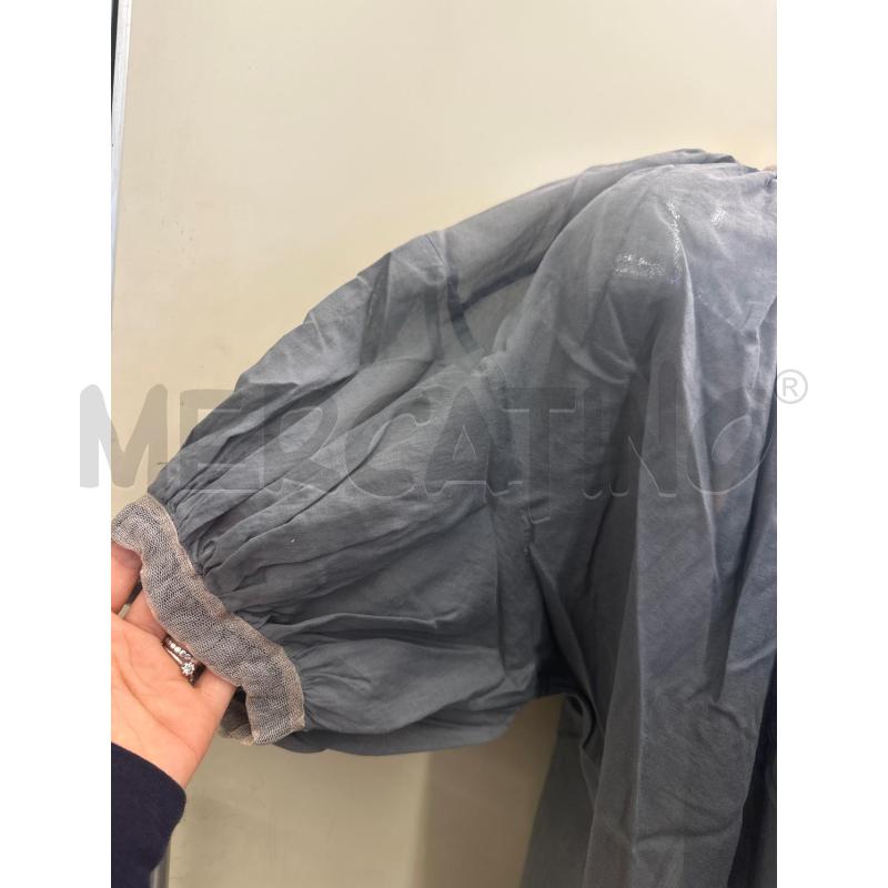 CAMICIA DONNA OTTOD'AME VERDE PROFILO VELO BEIGE | Mercatino dell'Usato Molfetta 3