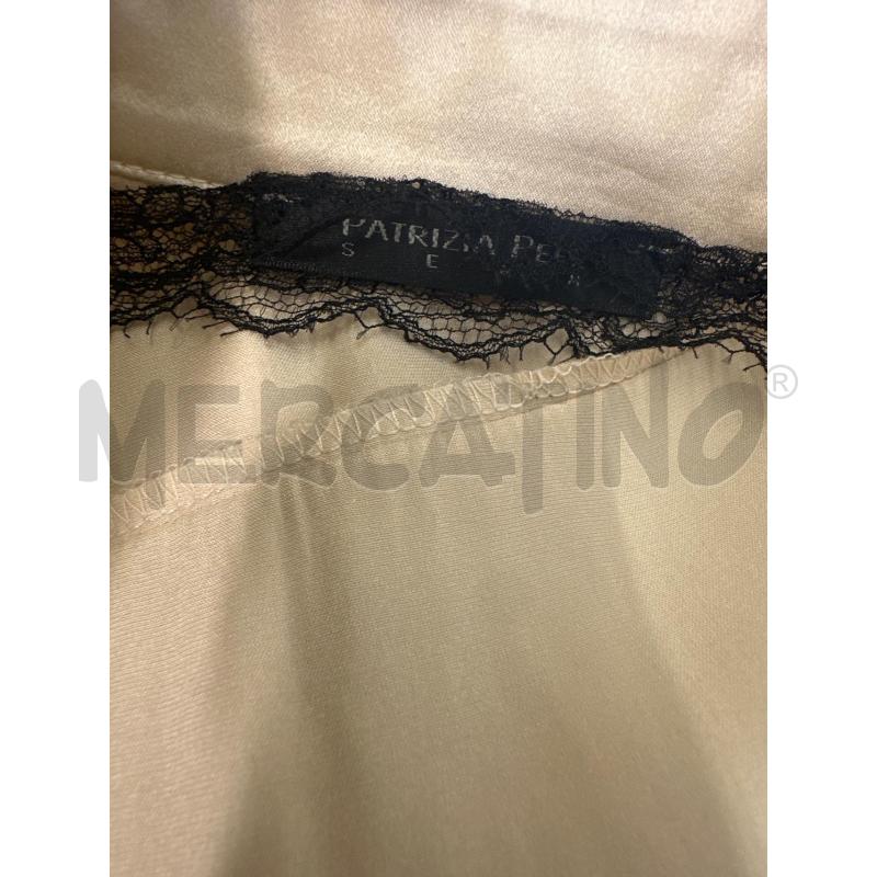 CAMICIA DONNA PATRIZIA PEPE BEIGE  | Mercatino dell'Usato Molfetta 4