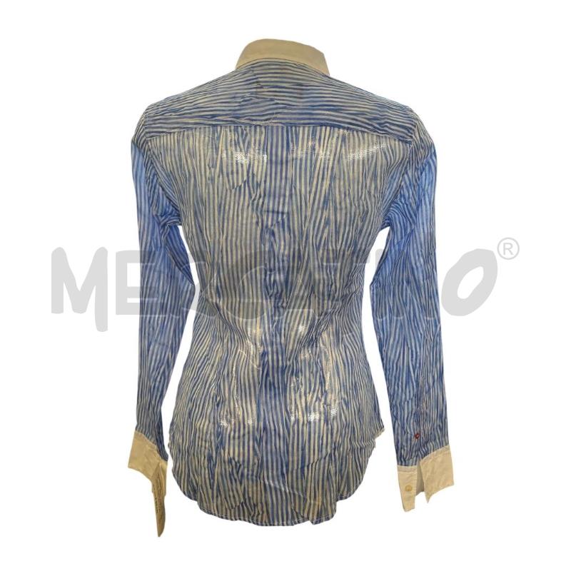 CAMICIA DONNA PAUL SMITH MEN ONLY BIANCO CELESTE  | Mercatino dell'Usato Molfetta 2