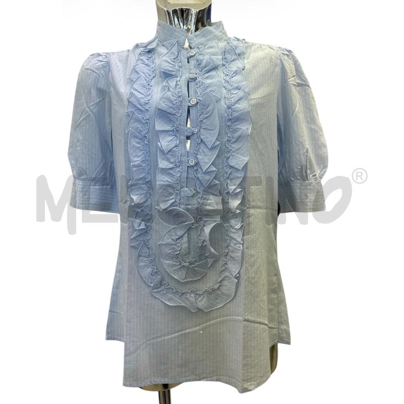 CAMICIA DONNA PESERICO CELESTE ROCHES | Mercatino dell'Usato Molfetta 1