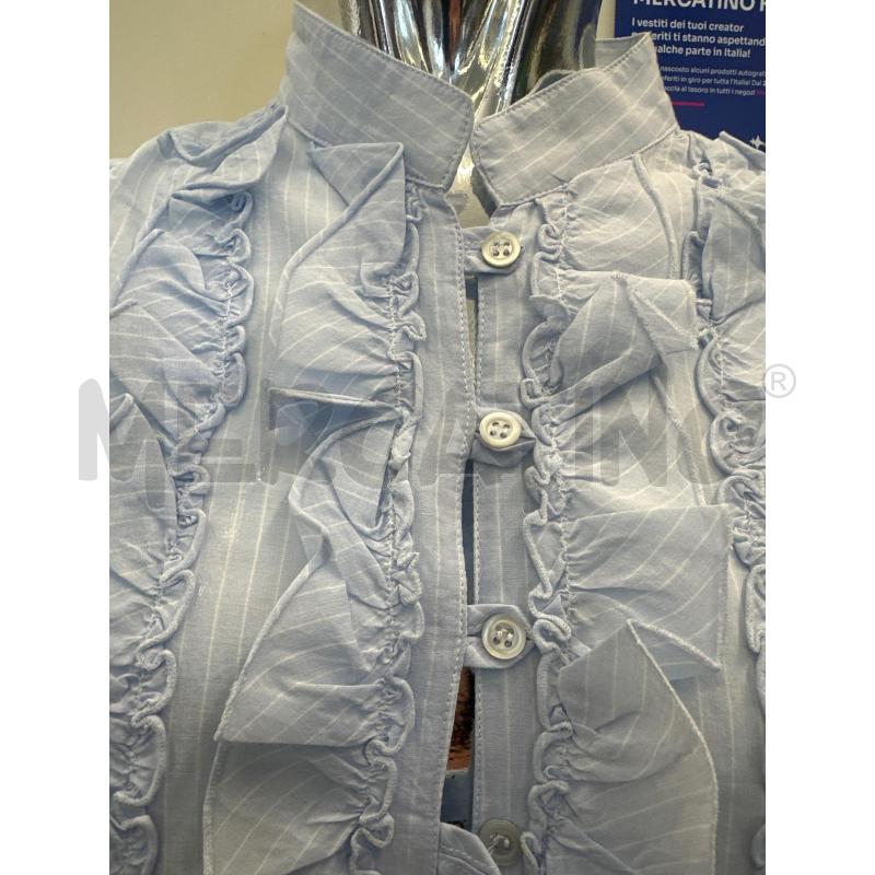 CAMICIA DONNA PESERICO CELESTE ROCHES | Mercatino dell'Usato Molfetta 2