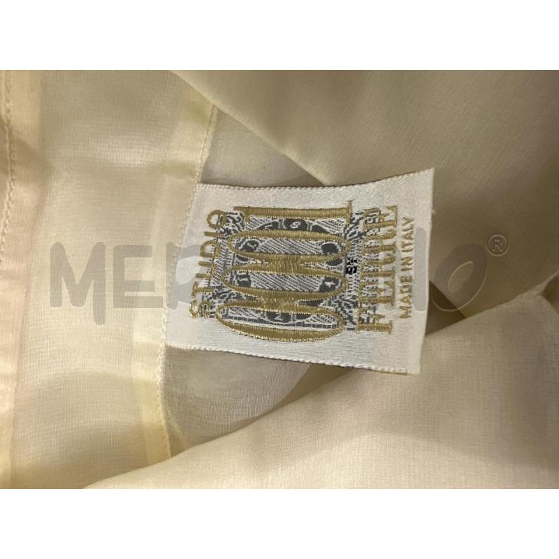 CAMICIA DONNA STUDIO 0001 FERRE SETA ORGANZA DI SETA | Mercatino dell'Usato Molfetta 5
