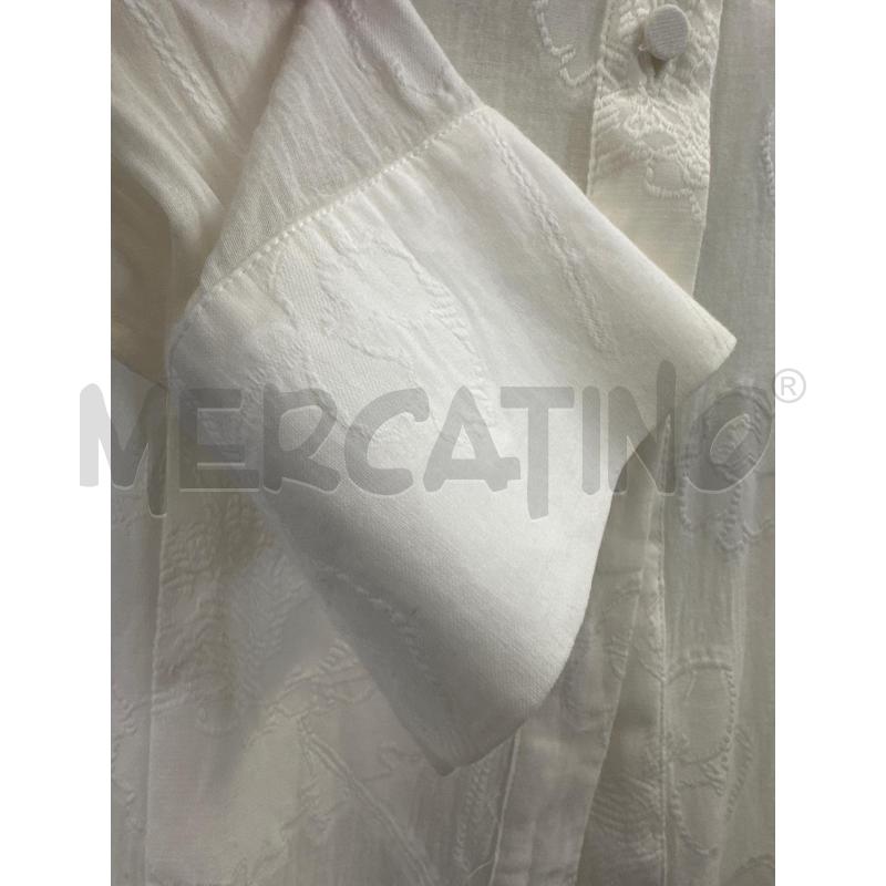 CAMICIA DONNA VALENTINO BIANCO FIORI | Mercatino dell'Usato Molfetta 3