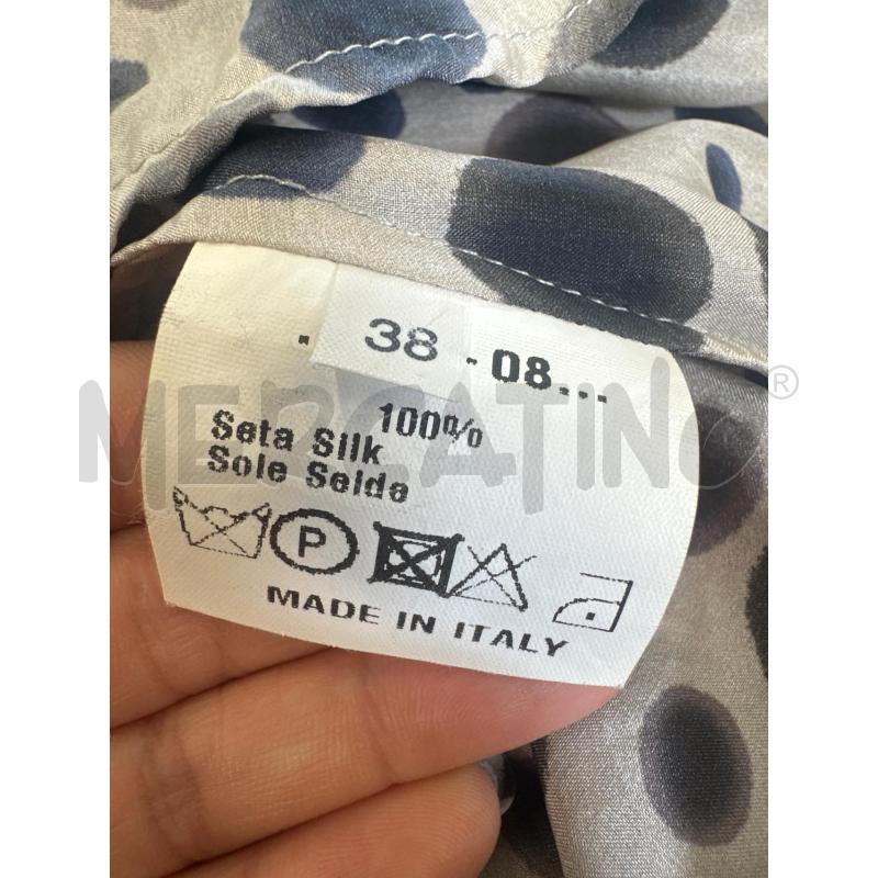 CANOTTA DONNA 7808 GRIGIO POIS NERO AVION BEIGE | Mercatino dell'Usato Molfetta 5