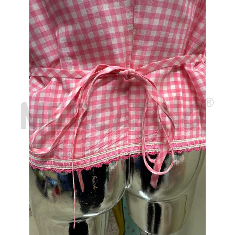 CANOTTA DONNA BLUGIRL QUADRETTI ROSA BIANCO | Mercatino dell'Usato Molfetta 2
