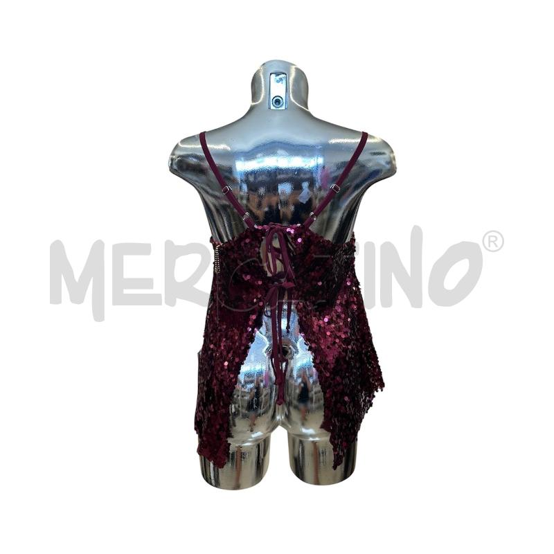 CANOTTA DONNA KAOS PALLETTE BORDEAUX | Mercatino dell'Usato Molfetta 2