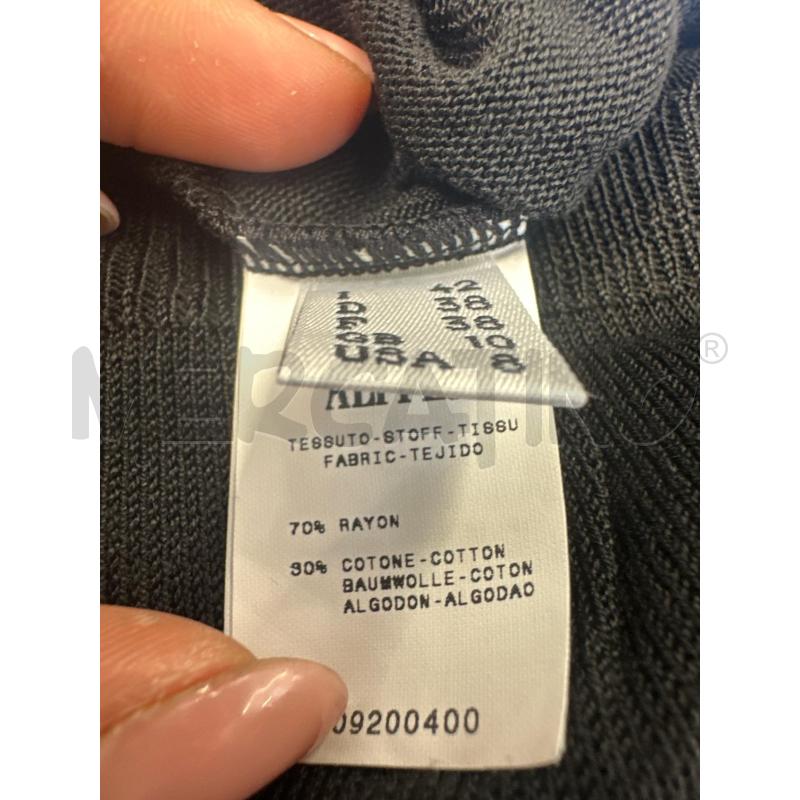CANOTTA DONNA MOSCHINO NERO FIORI ROSSI | Mercatino dell'Usato Molfetta 4