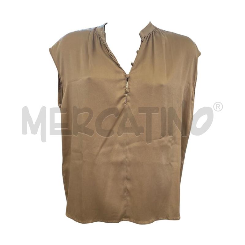 CANOTTA DONNA PINKO SETA BEIGE | Mercatino dell'Usato Molfetta 1