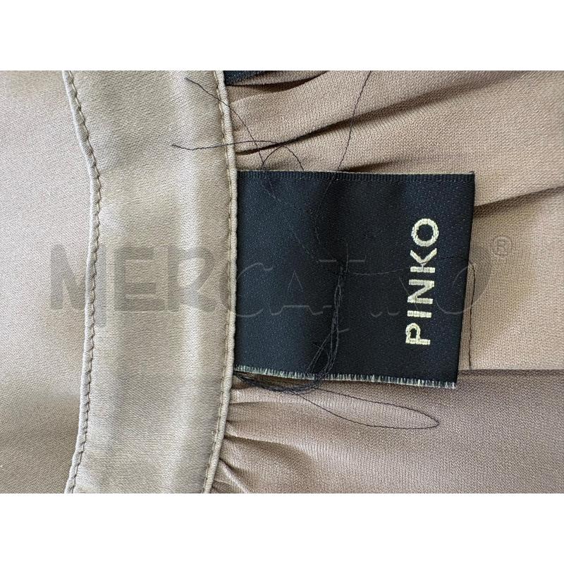 CANOTTA DONNA PINKO SETA BEIGE | Mercatino dell'Usato Molfetta 3