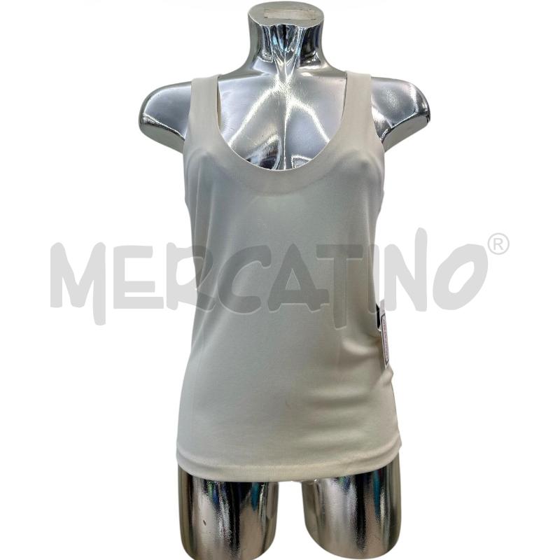 CANOTTA DONNA SPORTMAX PANNA | Mercatino dell'Usato Molfetta 1