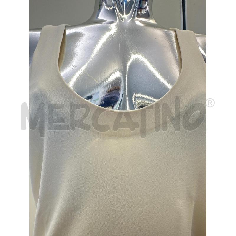 CANOTTA DONNA SPORTMAX PANNA | Mercatino dell'Usato Molfetta 2