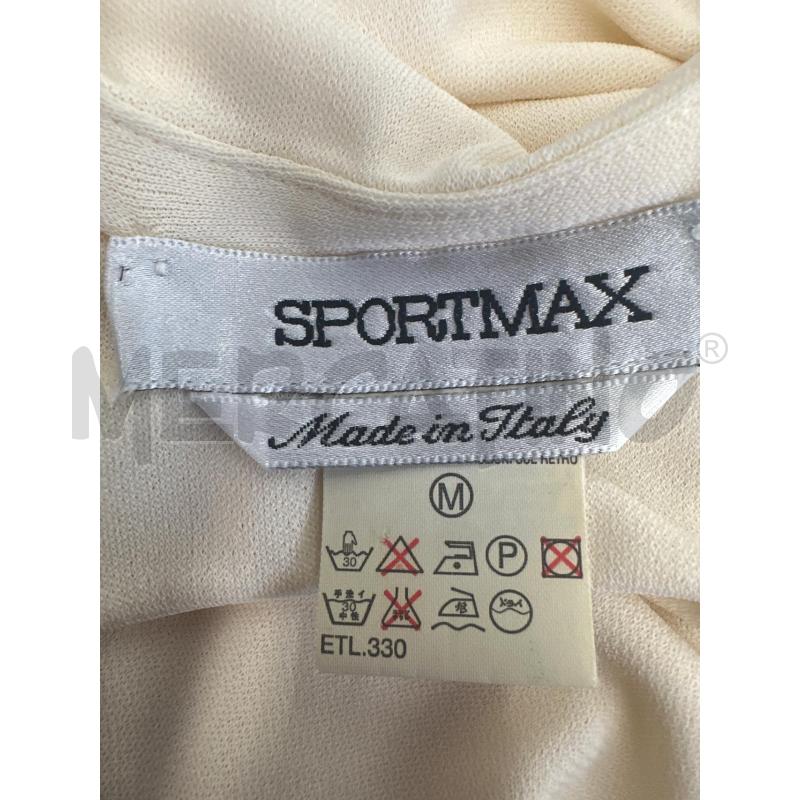 CANOTTA DONNA SPORTMAX PANNA | Mercatino dell'Usato Molfetta 3